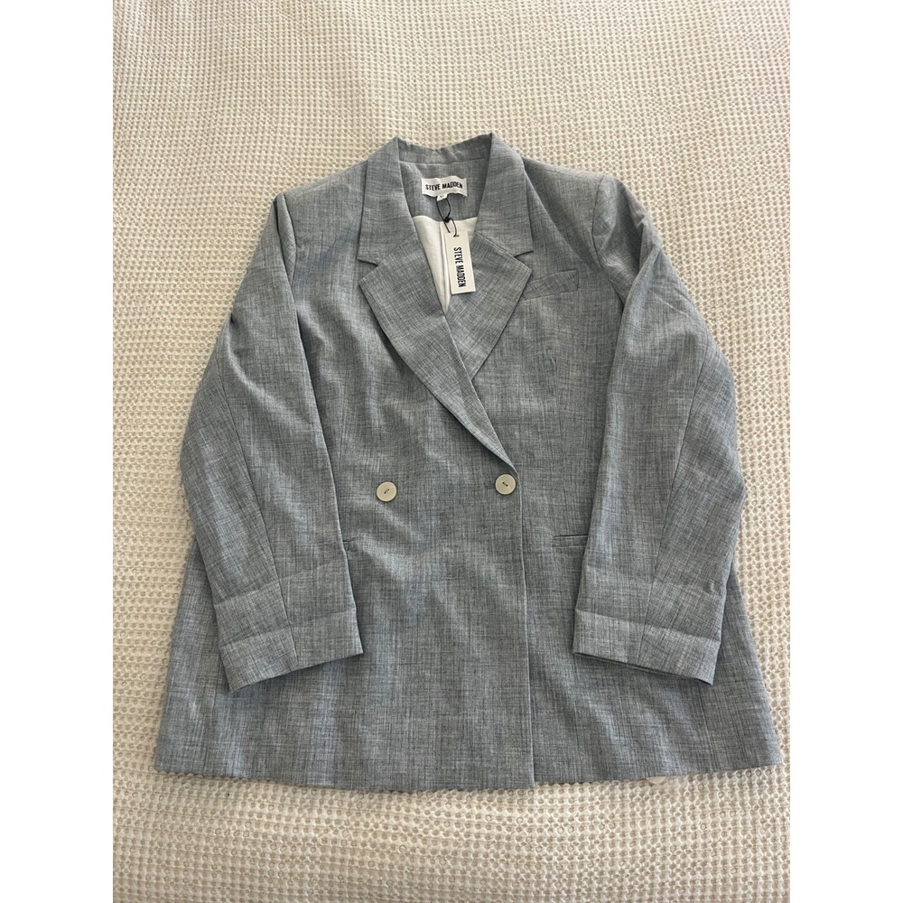 Steve Madden Landon Blazer Womens XL Double Breasted Stitch Fix Exclusive